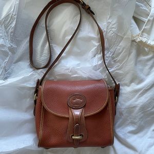 Dooney & Bourke Vintage All-Weather Leather Caramel Crossbody